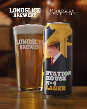 Murdoch Mysteries X Longslice Brewery 