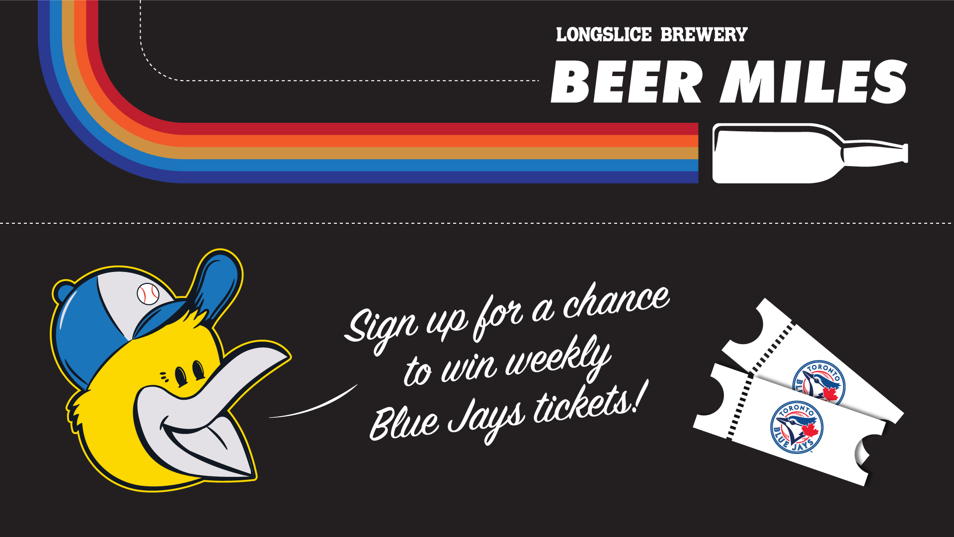Blue Jays ticket giveaway with Beer Miles