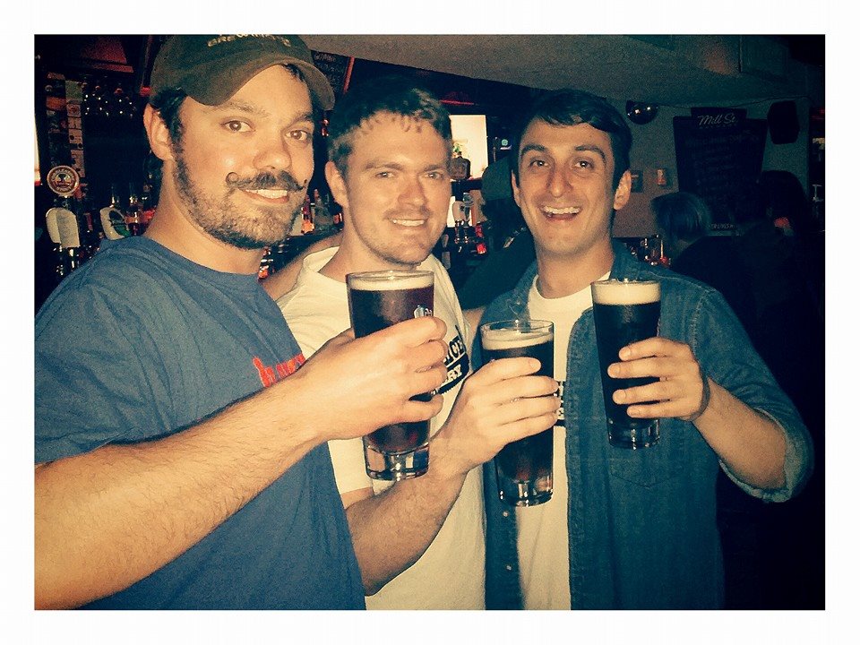 Jimmy, John and Seb from Longslice Brewery - Craft Brewery in the Canary district - Toronto - Ontario
