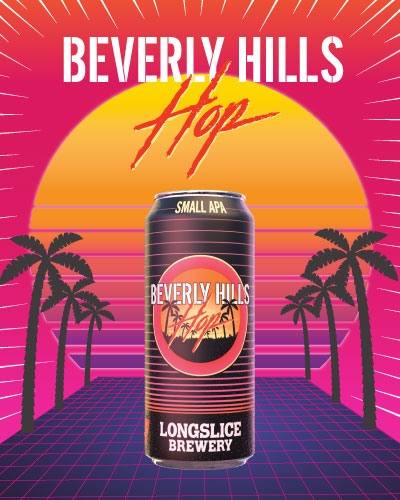 tall can beverly hills hop small beer