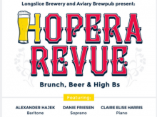 Opera Revue at Longslice Brewery 