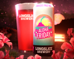 Aloha Friday Hibiscus Pale Ale from Longslice